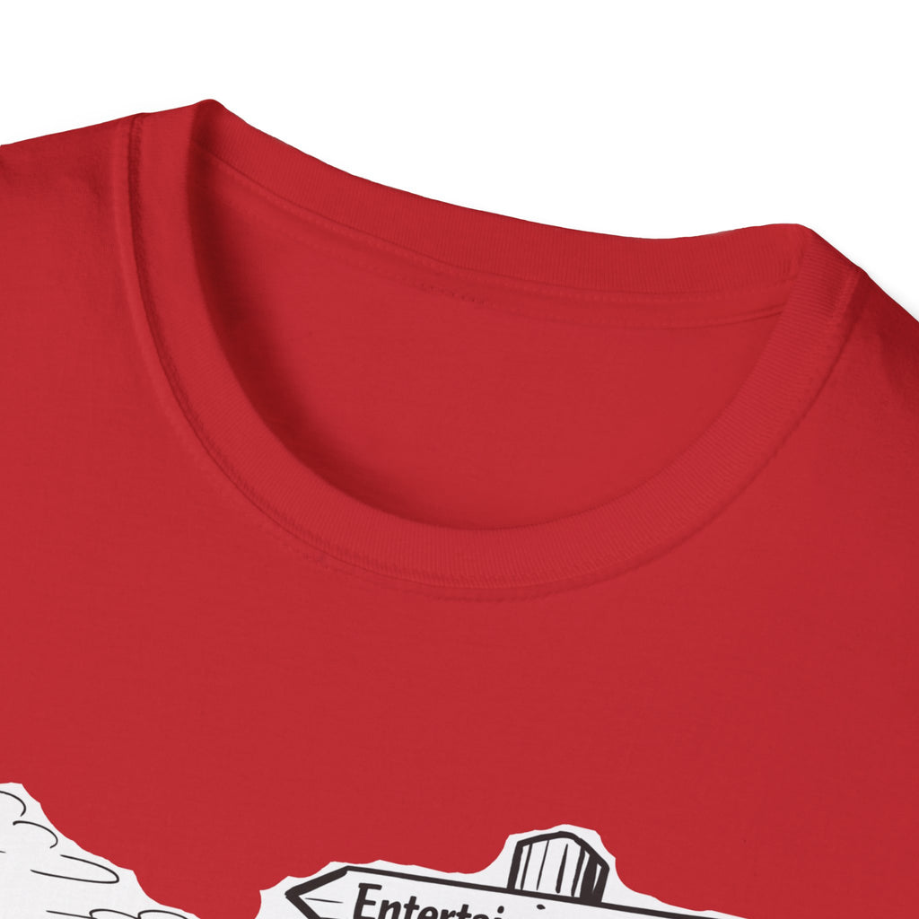 Rockingham Road T-Shirt — Vintage Road Sign Graphic Tee